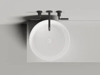 Накладная раковина Salini Armonia 04 S-Stone 130118M 46см белый матовый